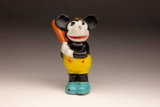 Mickey Mouse Batter figurine, between 1930 and 1939