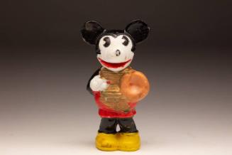 Mickey Mouse Catcher figurine, between 1930 and 1939