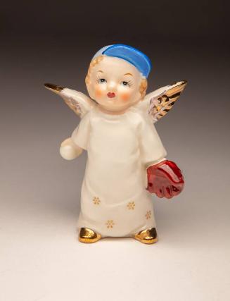 Angel Pitcher figurine, undated