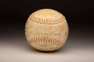 San Francisco Giants Autographed ball, 1965