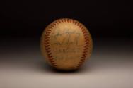 Chicago White Sox Autographed ball, 1947