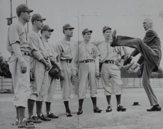 Connie Mack Spring Training photograph, approximately 1946