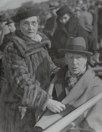 Connie Mack with Wife Katherine photograph, 1938 November 26