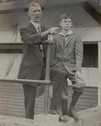 Connie Mack and Son photograph, 1943 June 23