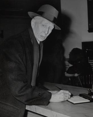 Connie Mack photograph, probably 1944
