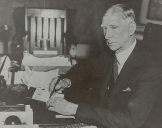 Connie Mack photograph, possibly 1935