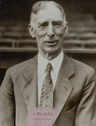 Connie Mack photograph, probably 1928