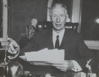 Connie Mack photograph, probably 1939