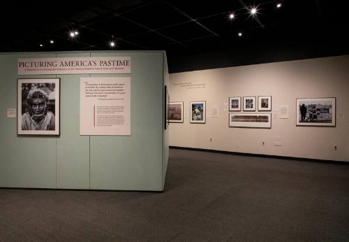 Picturing America's Pastime Exhibit photograph, 2021 November