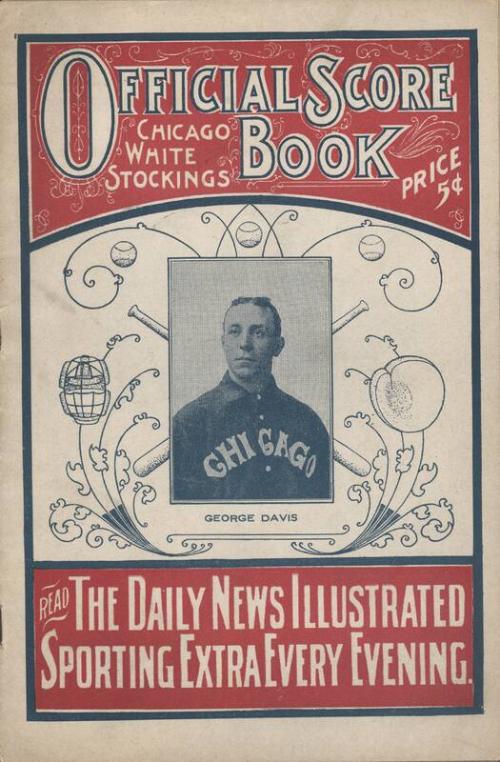 Chicago White Sox World Series program, 1906 October