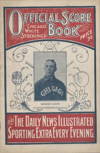 Chicago White Sox World Series program, 1906 October