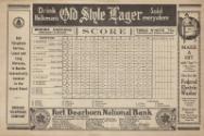 Chicago Cubs World Series program, 1918 September