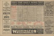 Chicago White Sox World Series program, 1919 October 03