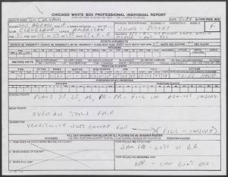 Luis Aguayo scouting report, 1989 September