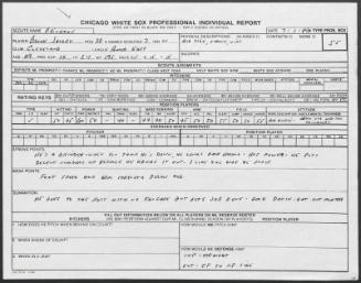 Brook Jacoby scouting report, 1989 July 01