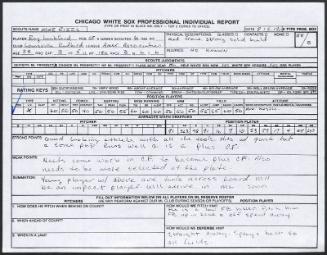 Ray Lankford scouting report, 1990 August 06