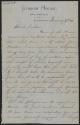 Letter from Harry Wright to Sam Jackson, 1871 January 09