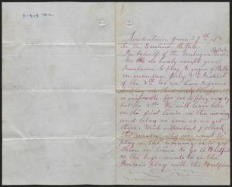 Letter from Thomas Lynch to George Craig, 1875 June 24