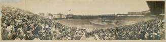 Fenway Park during World Series panorama, 1912 October 09