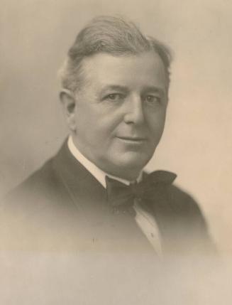 Charles Comiskey Portrait photograph, undated