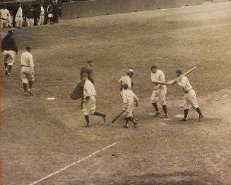Babe Ruth Home Run photograph, 1927