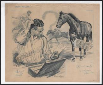 Iron Horses cartoon, 1939