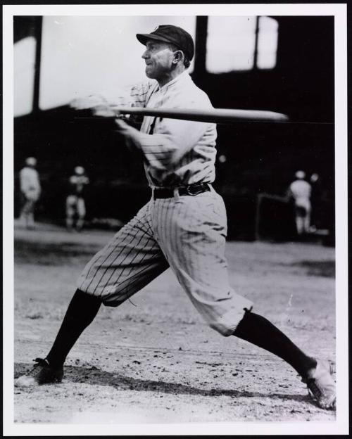 Ty Cobb Batting photograph, 1918 or 1919