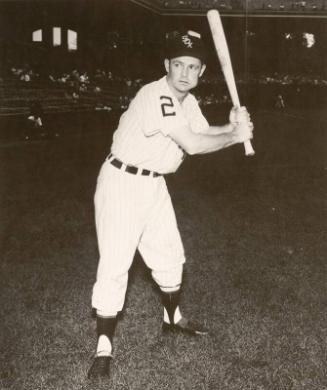 Nellie Fox Batting photograph, between 1952 and 1963