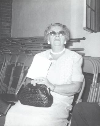 Blanche McGraw photograph, 1956 July 23