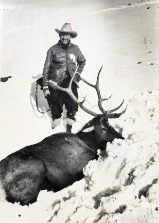 Eddie Collins Hunting photograph, undated
