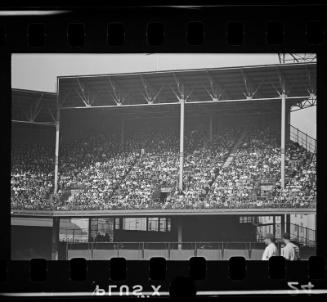 Ebbets Field negative, possibly 1940