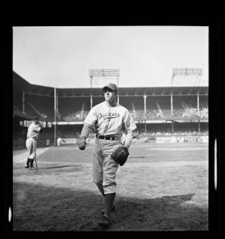 Brooklyn Dodgers Player negative, between 1940 and 1946