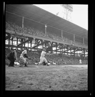 Brooklyn Dodgers Batting negative, between 1940 and 1946