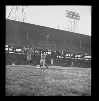 Brooklyn Dodgers Player Fielding negative, probably 1941