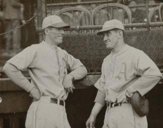 Lefty Grove and Mickey Cochrane photograph, between 1931 and 1933