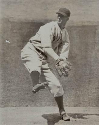 Lefty Grove Pitching photograph, 1935 June 01