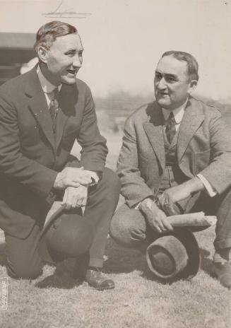 Hughie Jennings and Dick Kinsella photograph, 1921 March 3