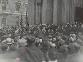 John McGraw Funeral photograph, 1934 February 28