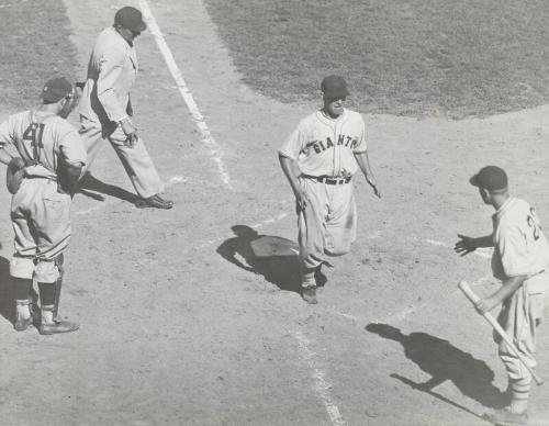 Mel Ott photograph, probably 1942