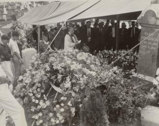 Wilbert Robinson Funeral photograph, 1934 August 11