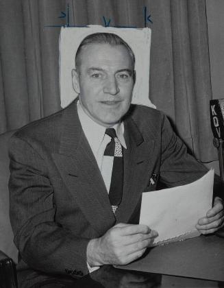 Pie Traynor photograph, 1948 February 26