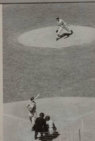 Sandy Koufax Pitching photograph, 1964 August 16