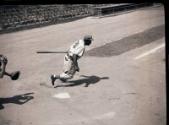 Jackie Robinson Batting negatives, 1945 October