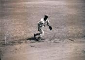 Jackie Robinson Fielding negatives, 1945 October