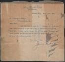 Letters from James A. Hart to Chicago League Ball Club Players and Dick Harley, 1903 February 1…