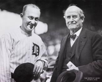 Ty Cobb with William Jennings Bryan Photograph, between 1921 and 1926