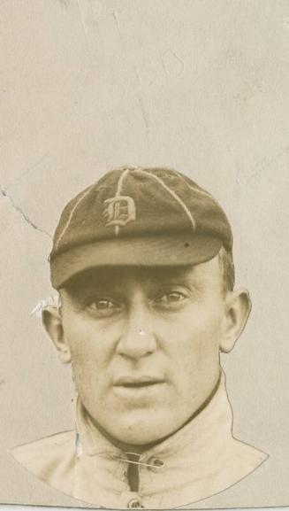 Ty Cobb photograph, between 1907 and 1912