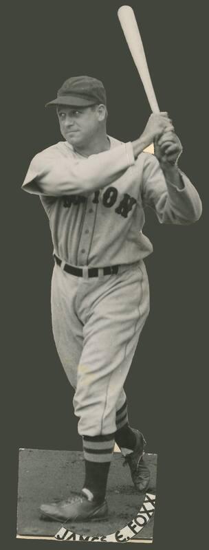 Jimmie Foxx Batting photograph, 1936 or 1937