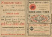 Pittsburgh Alleghenys versus Cincinnati Reds scorecard, 1890 May 10