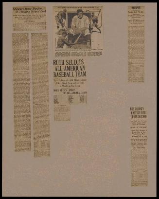 Babe Ruth scrapbook Volume 04 Part 02, 1922